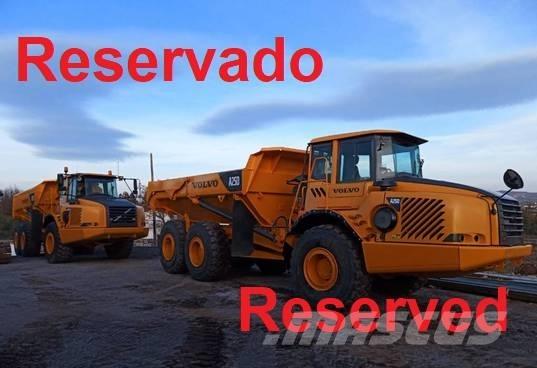 Volvo A 25 D 鉸接式起吊車