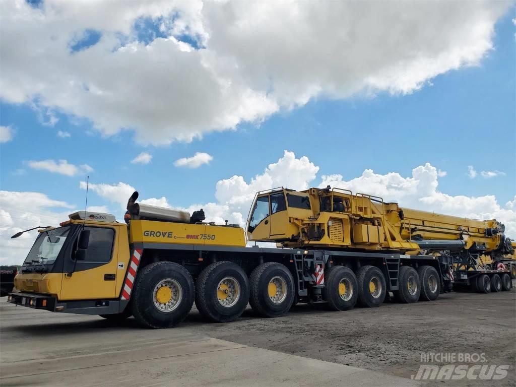 Grove GMK 7550 全路面起重機/吊車