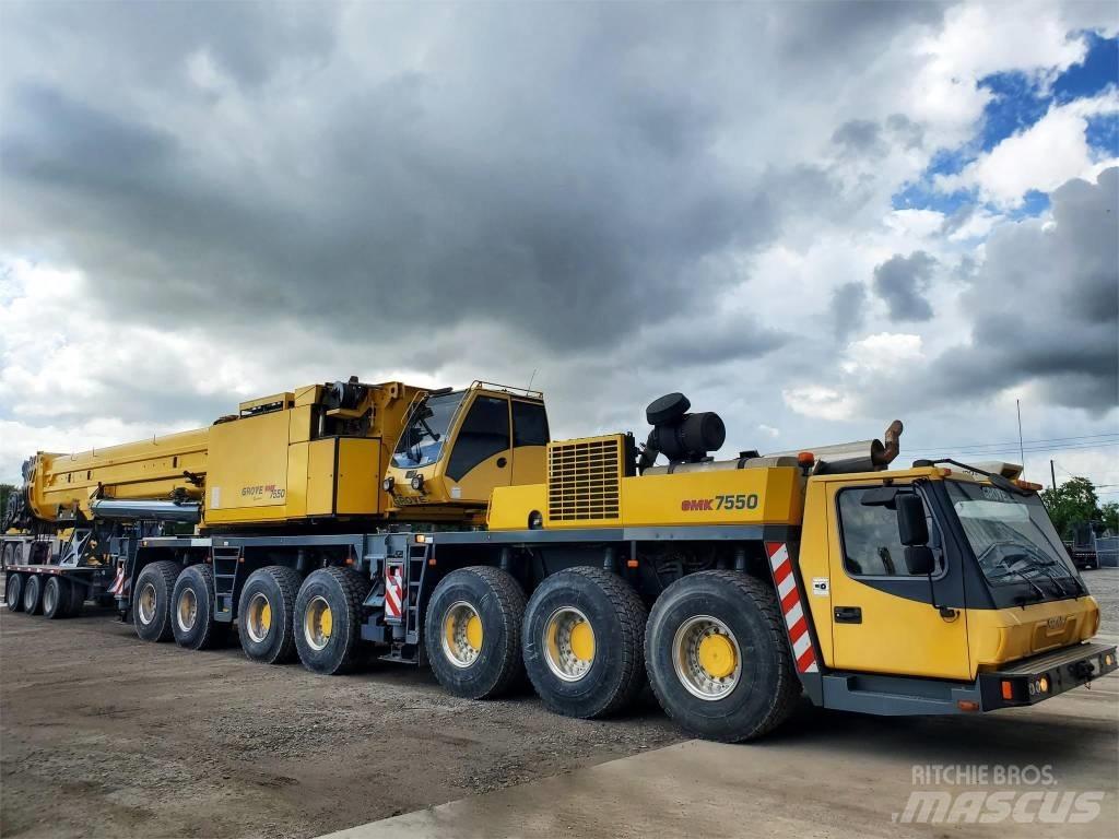 Grove GMK 7550 全路面起重機/吊車