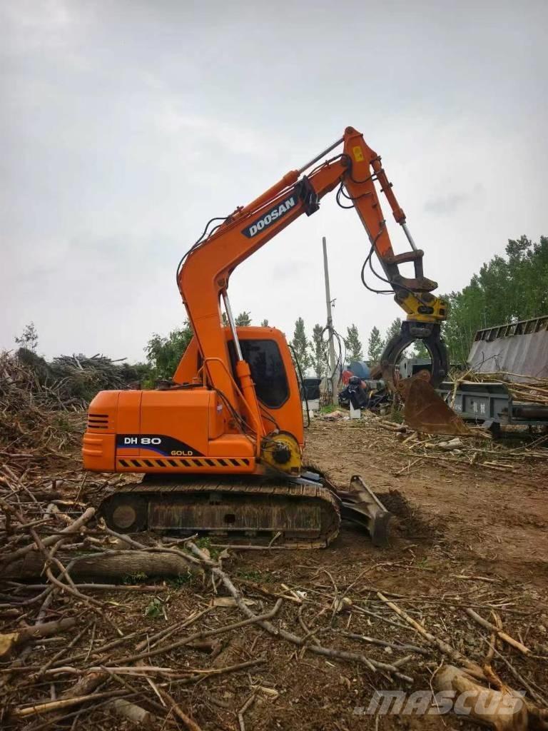 Doosan DH 80 中型挖土機/掘鑿機/挖掘機 7t-12t