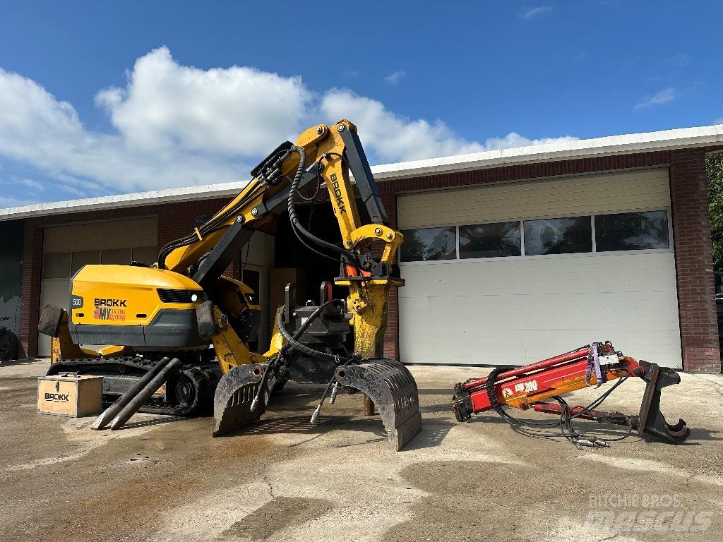 Brokk 500 拆卸式挖土機/掘鑿機/挖掘機