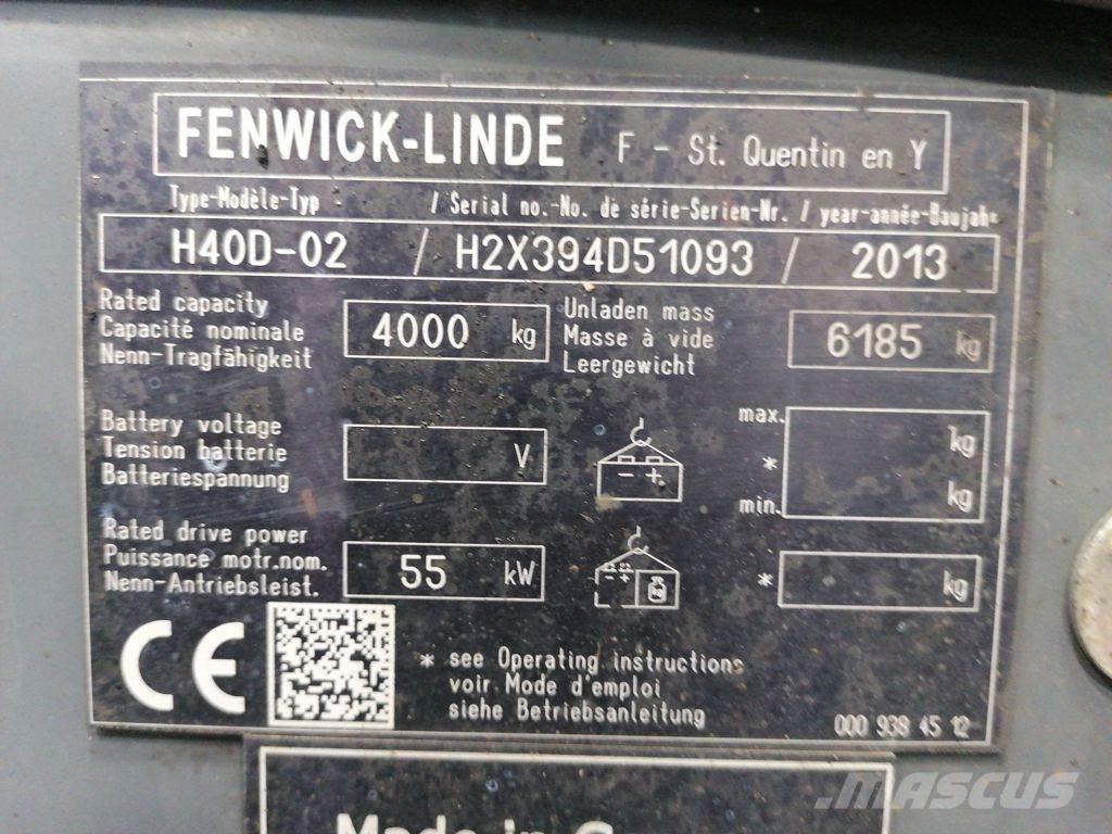 Linde H40D-02 柴油卡車