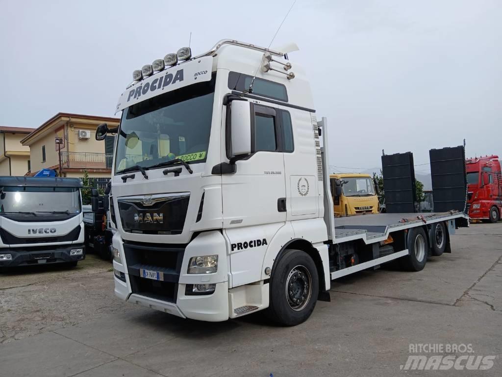 MAN TGX 26.560 平板 / 絞盤 卡車