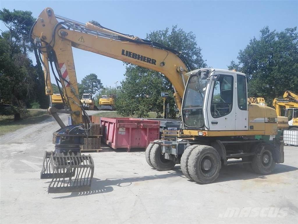 Liebherr A316Li 特殊挖土機/掘鑿機/挖掘機