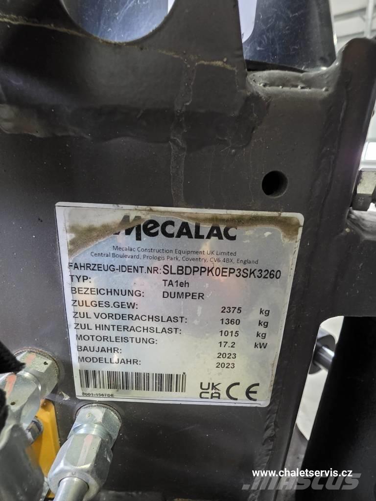 Mecalac TA 1 EH 側卸礦車