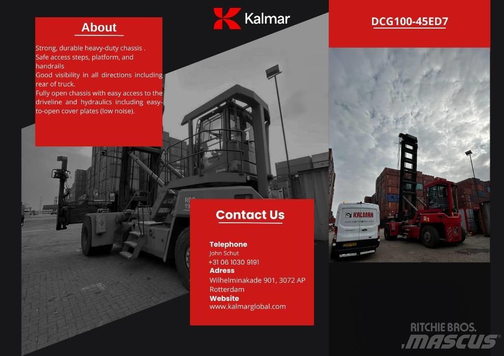 Kalmar DCG 100-45ED7 貨櫃搬運機