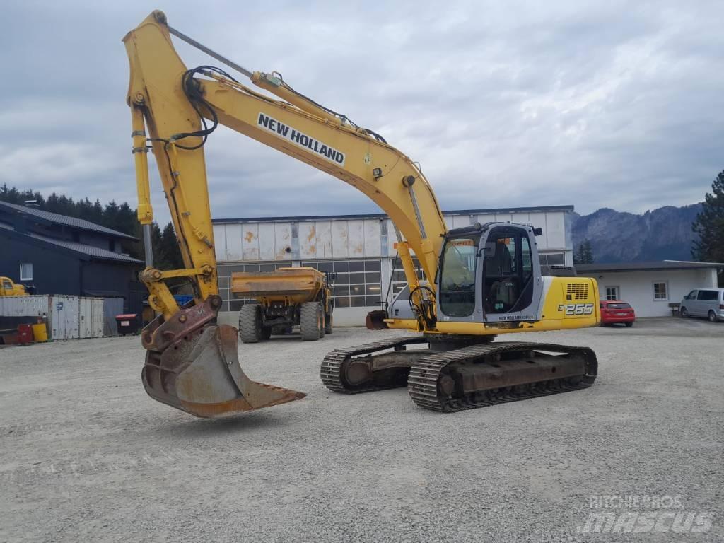 New Holland E 265 履帶式 挖土機/掘鑿機/挖掘機