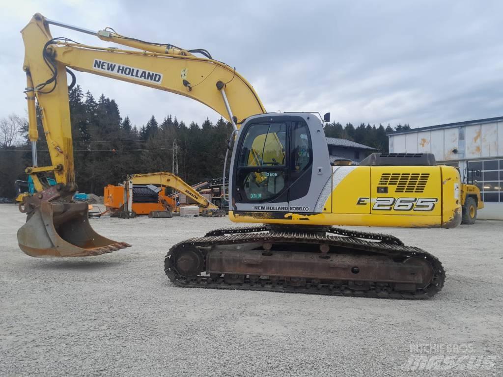 New Holland E 265 履帶式 挖土機/掘鑿機/挖掘機