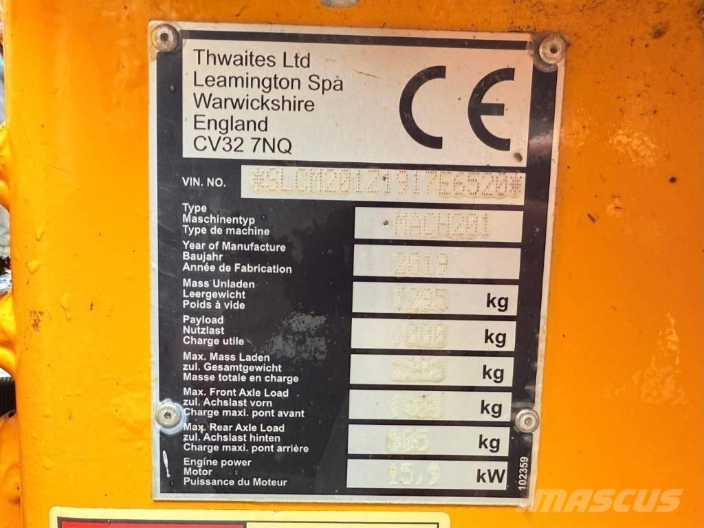 Thwaites Mach 201 側卸礦車