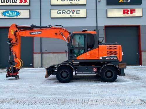 Doosan DX170W-5 旋轉式挖土機/掘鑿機/挖掘機