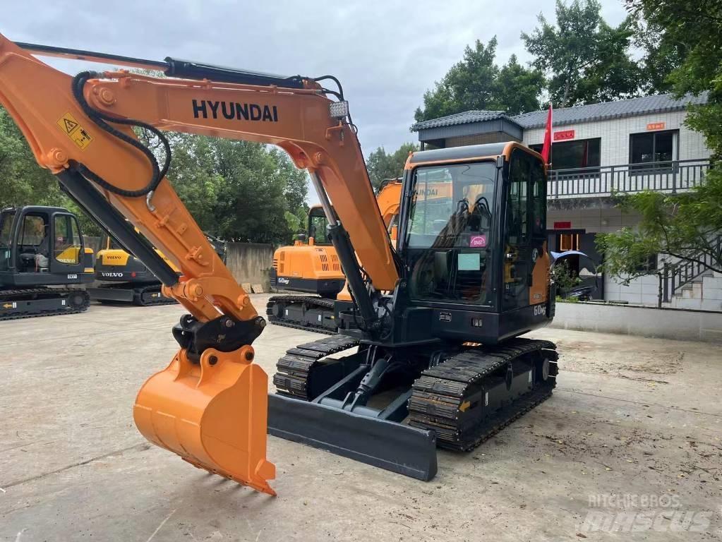 Hyundai 60vs 小型挖土機/掘鑿機<7t(小型挖掘機)