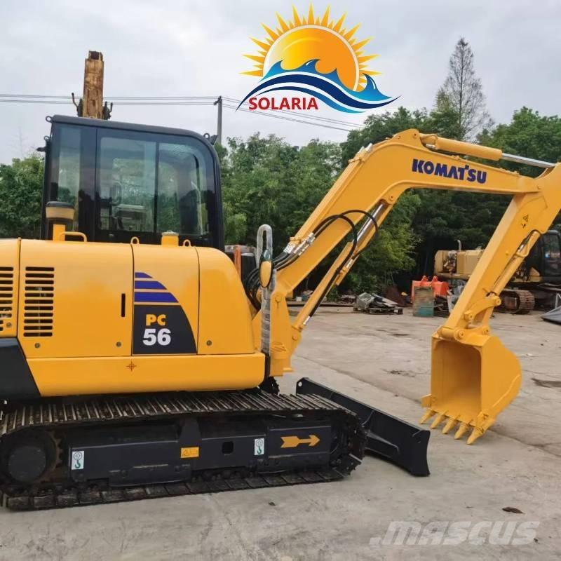 Komatsu PC 56 小型挖土機/掘鑿機<7t(小型挖掘機)