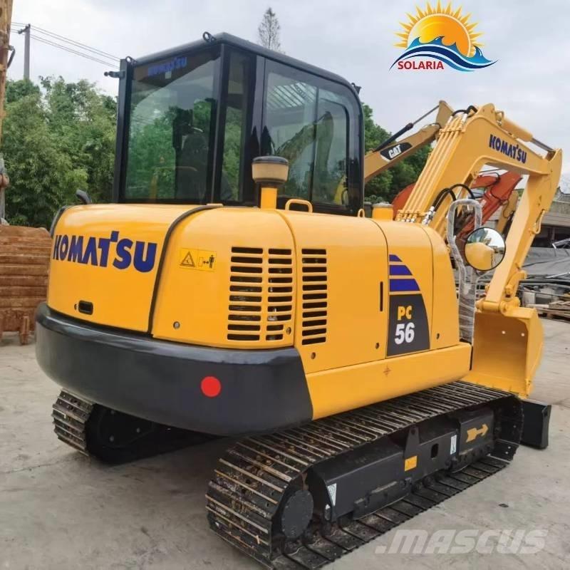 Komatsu PC 56 小型挖土機/掘鑿機<7t(小型挖掘機)