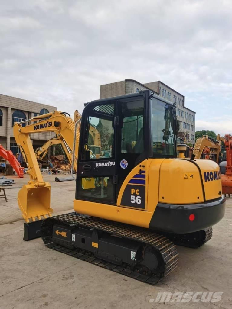 Komatsu PC 56 小型挖土機/掘鑿機<7t(小型挖掘機)