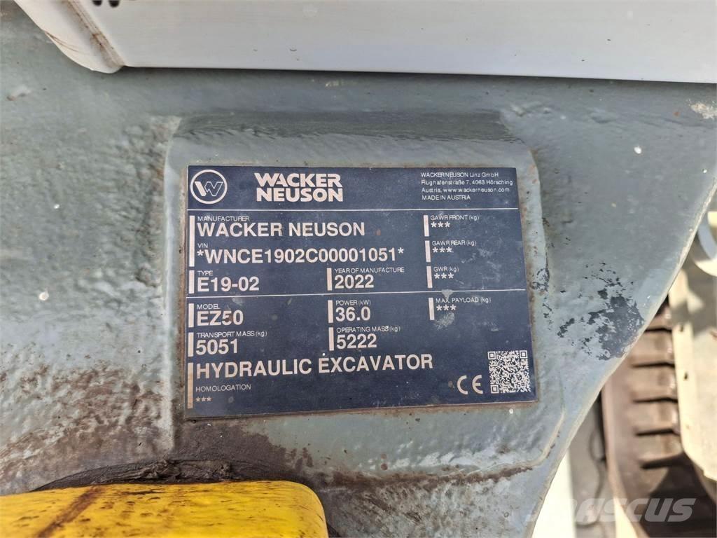 Wacker Neuson EZ50 履帶式 挖土機/掘鑿機/挖掘機