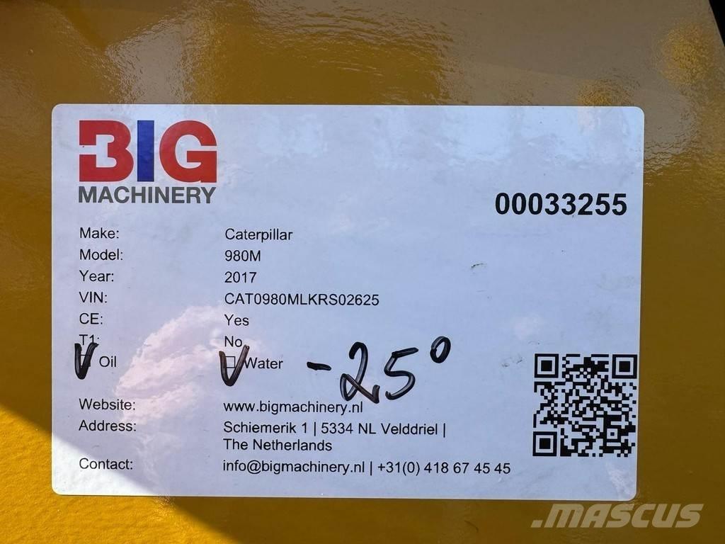 CAT 980M 輪胎式裝載機
