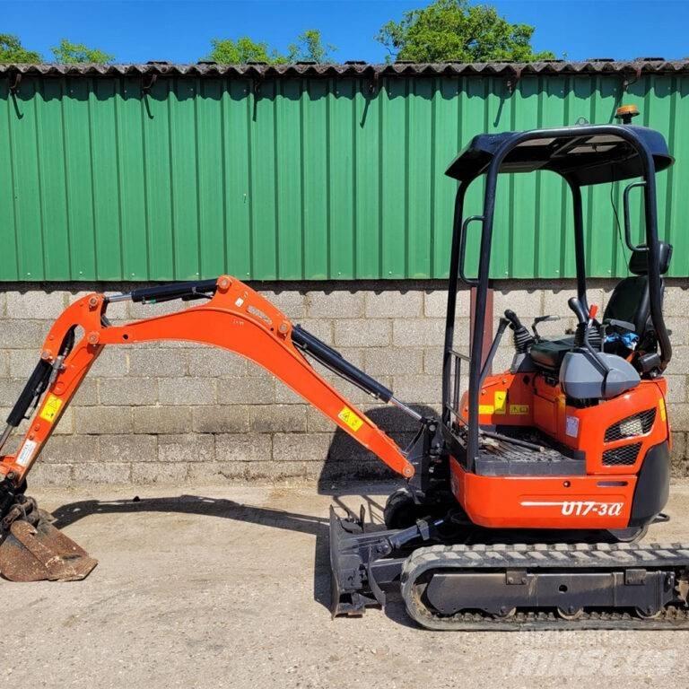 Kubota U17-3a 小型挖土機/掘鑿機<7t(小型挖掘機)