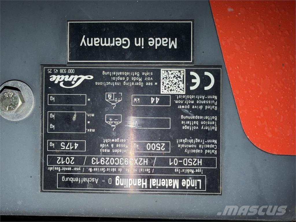 Linde H25D-01 柴油卡車