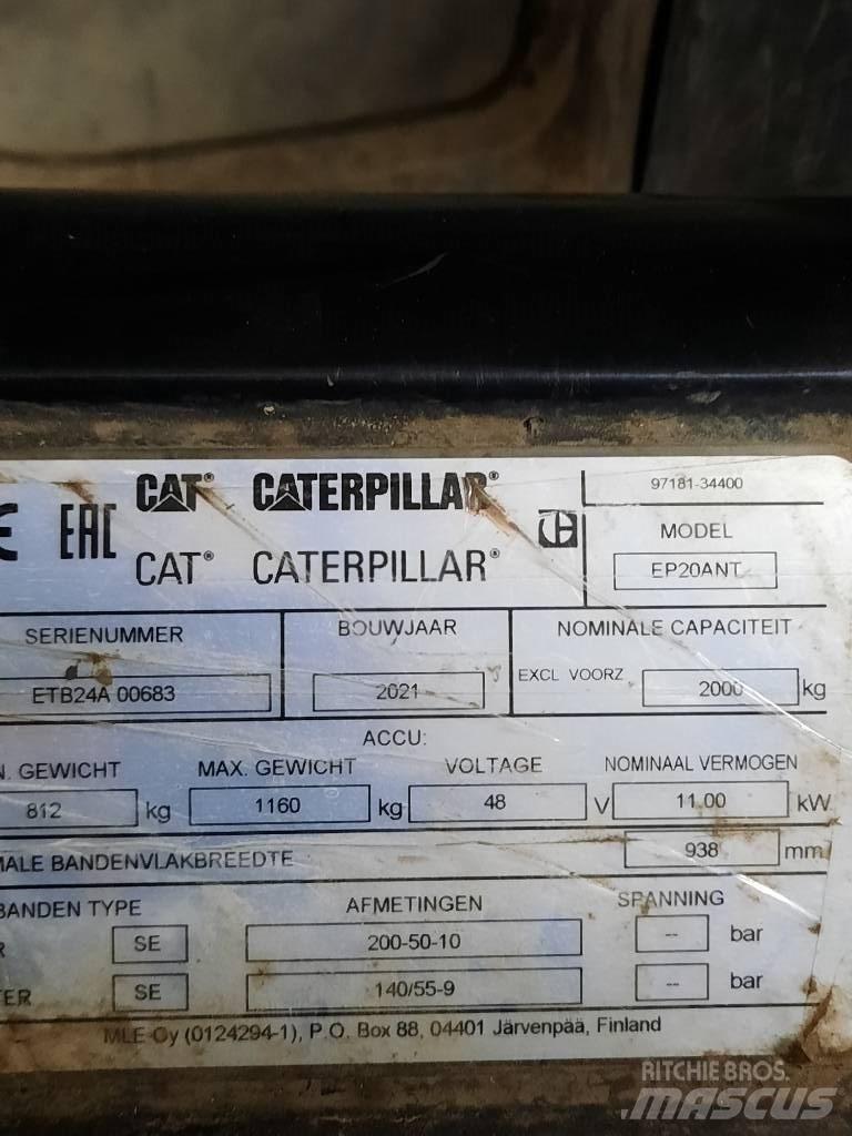 CAT EP20ANT 電動堆高機