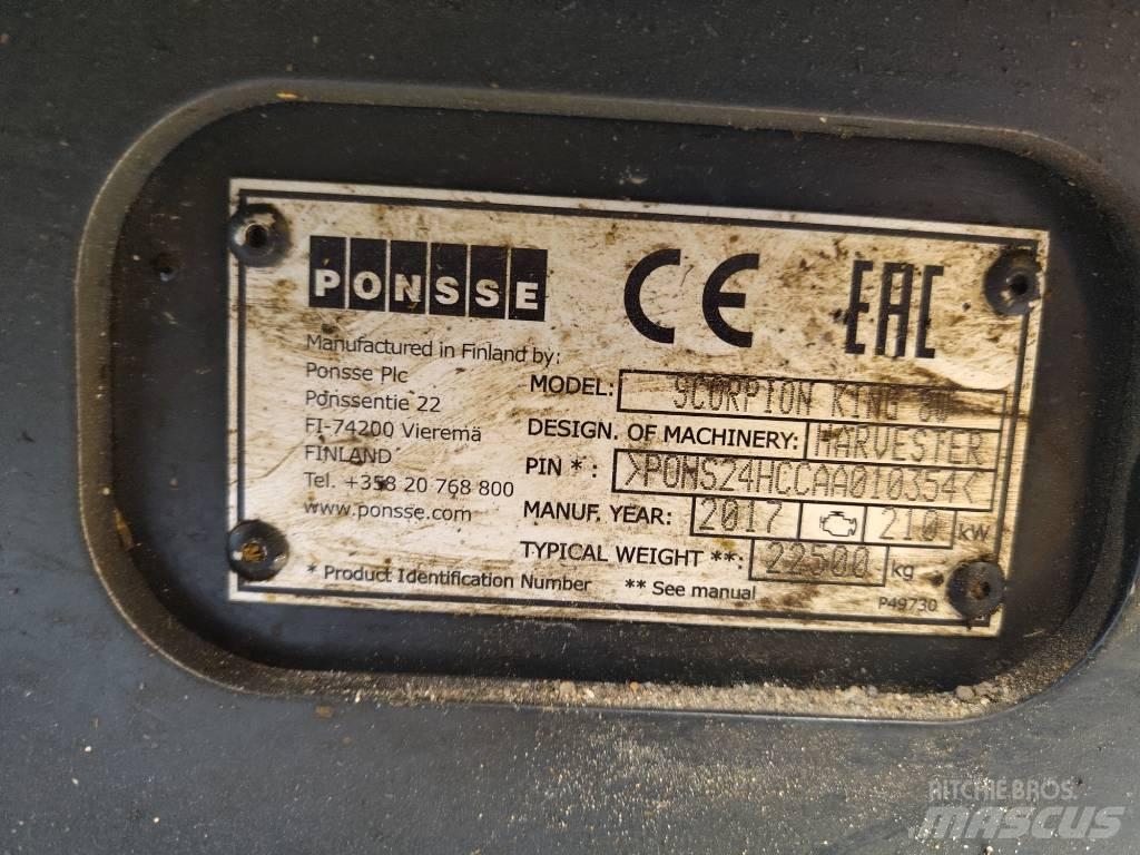 Ponsse Scorpion King 收穫機