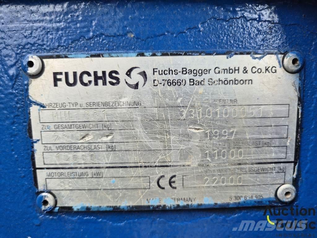 Fuchs MHL 331 旋轉式挖土機/掘鑿機/挖掘機
