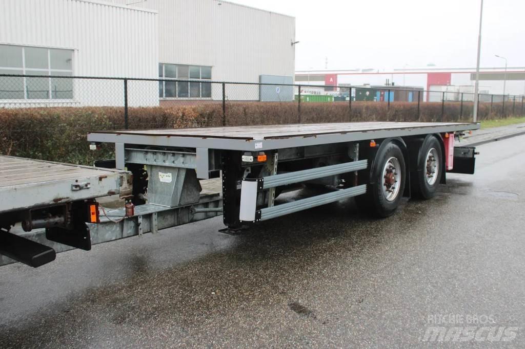 Samro 2 axle 平板式/側卸式拖車