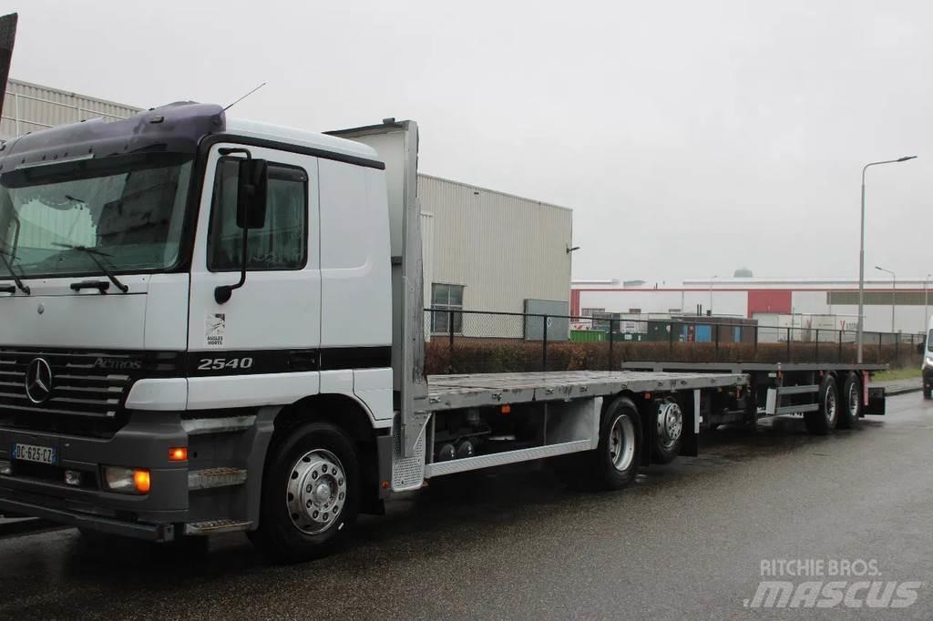 Samro 2 axle 平板式/側卸式拖車