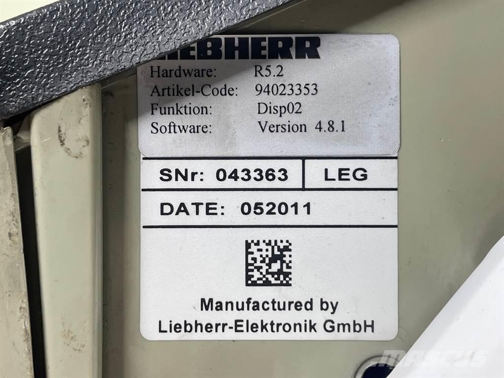 Liebherr A 924 C 電子設備