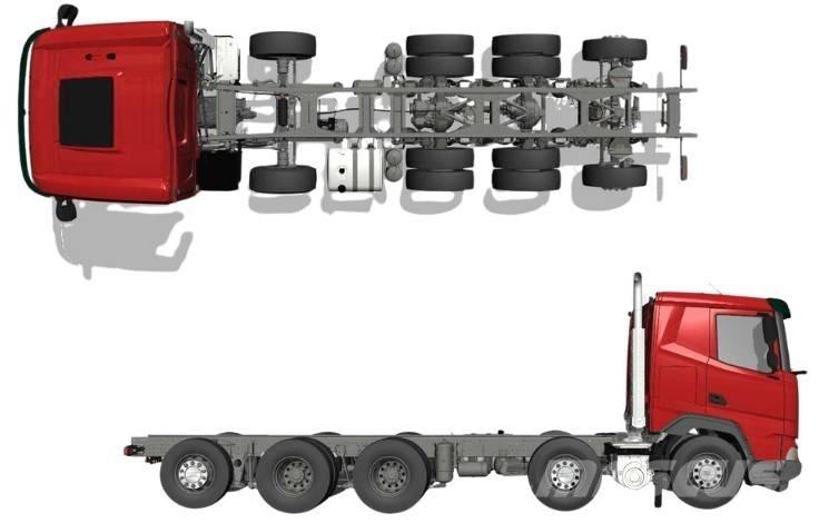 DAF XF 530 FAF 10x4 商用底盤車