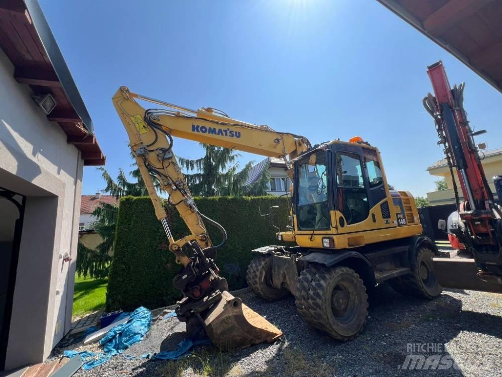 Komatsu PW 148-8 旋轉式挖土機/掘鑿機/挖掘機