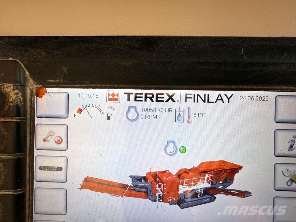Terex Finlay J 1175 移動式壓碎機
