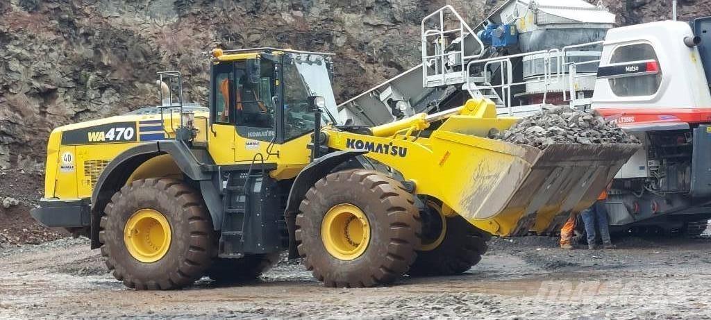 Komatsu WA470-8 輪胎式裝載機