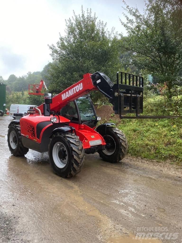 Manitou MT732 農業用伸縮臂裝載機
