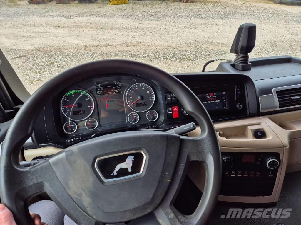 MAN TGL 12.250 4x2 平板式/側卸式卡車