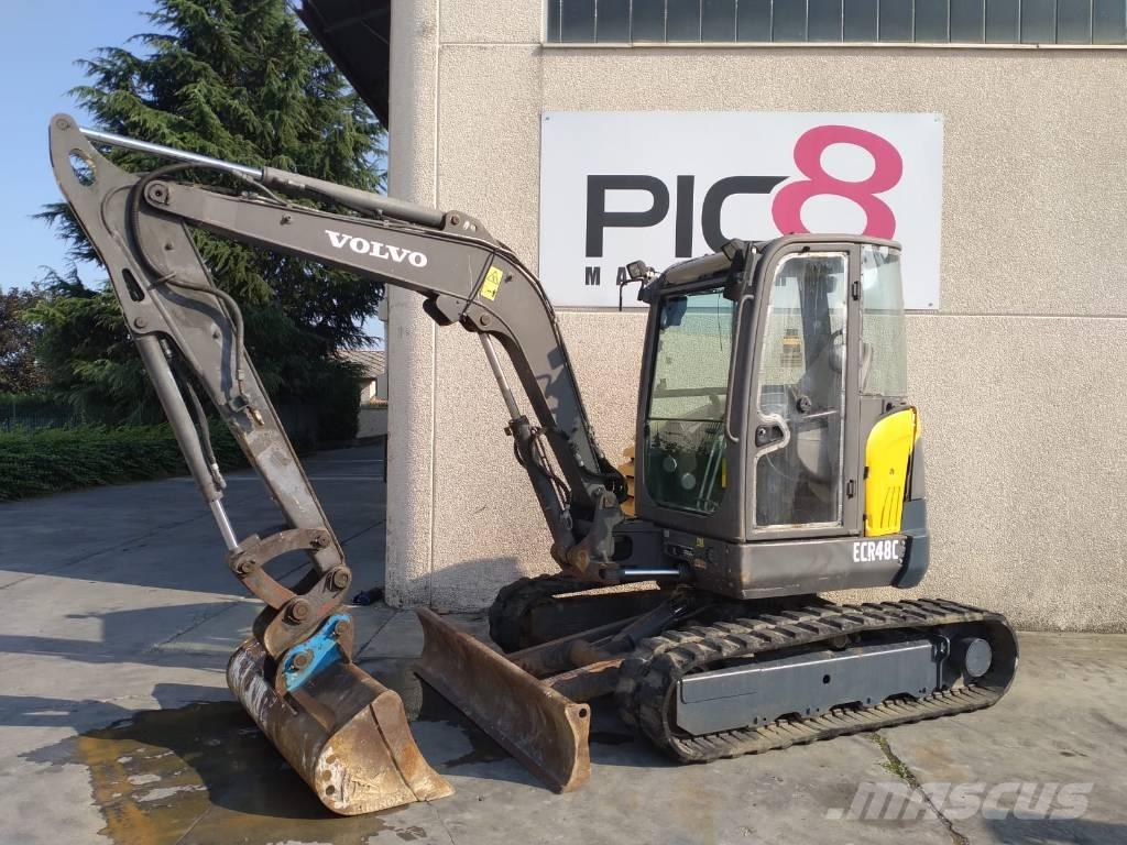 Volvo ECR 48 C 小型挖土機/掘鑿機<7t(小型挖掘機)