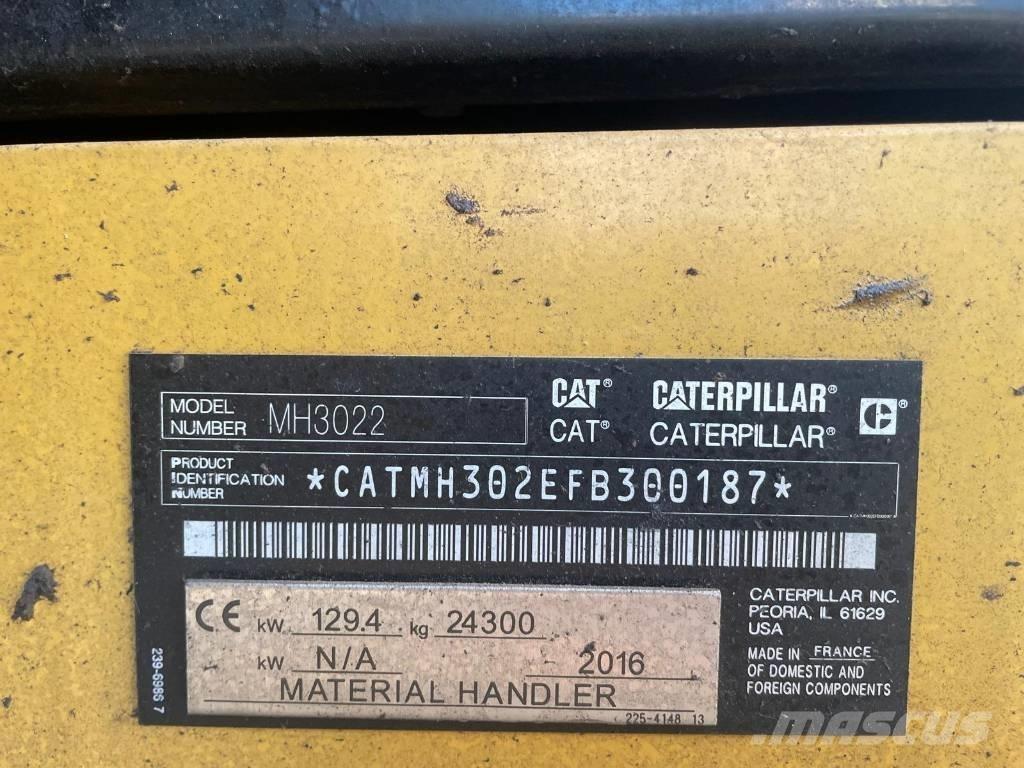 CAT MH 3022 廢棄物/工業用操作車