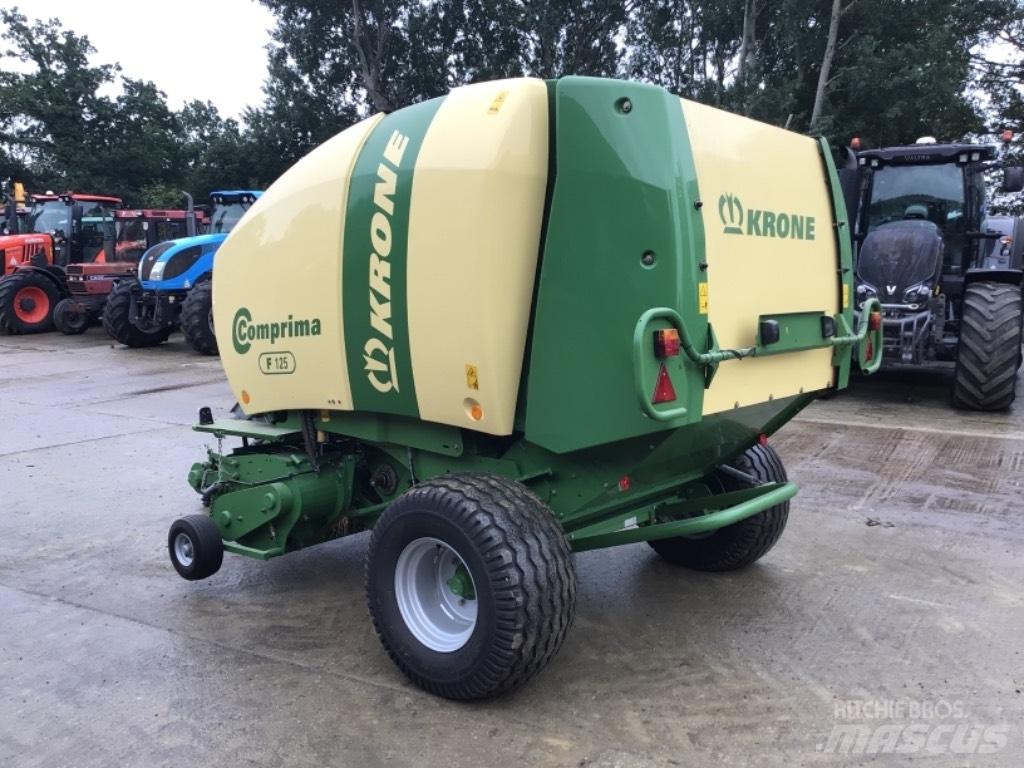 Krone Comprima f125 圓型牧草打包機