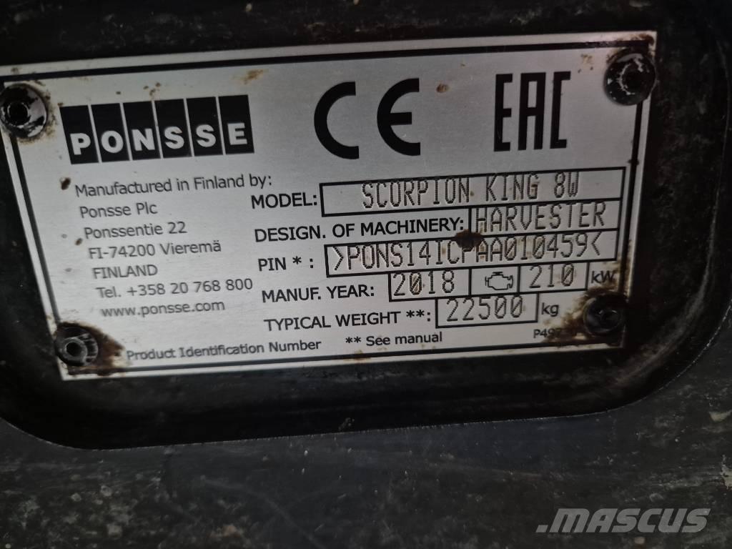 Ponsse Scorpion King 收穫機