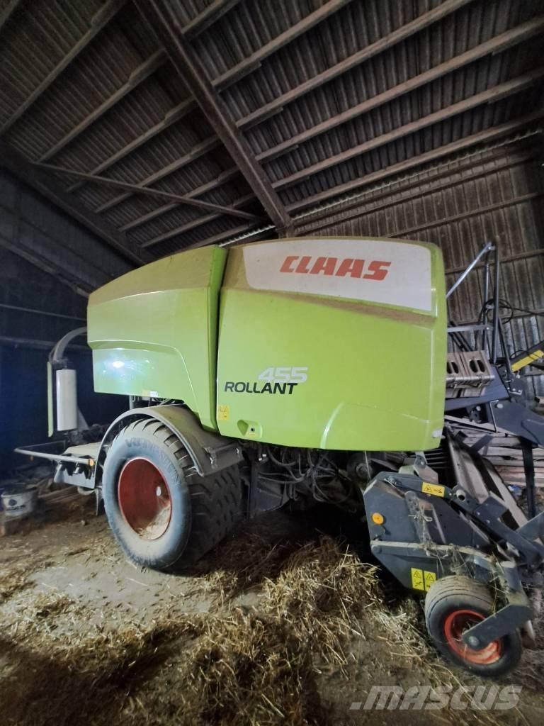 CLAAS 455 Uniwrap 圓型牧草打包機