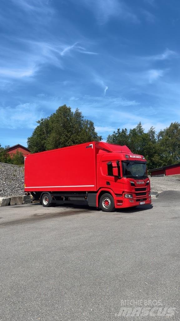 Scania P 280 貨箱式卡車