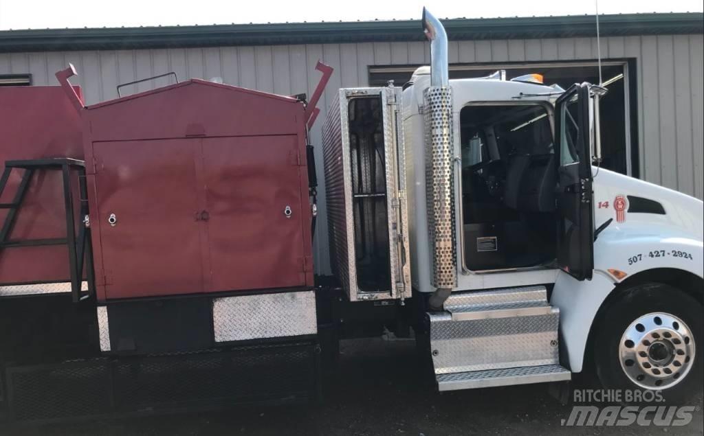 Kenworth T370 瀝青加熱設備