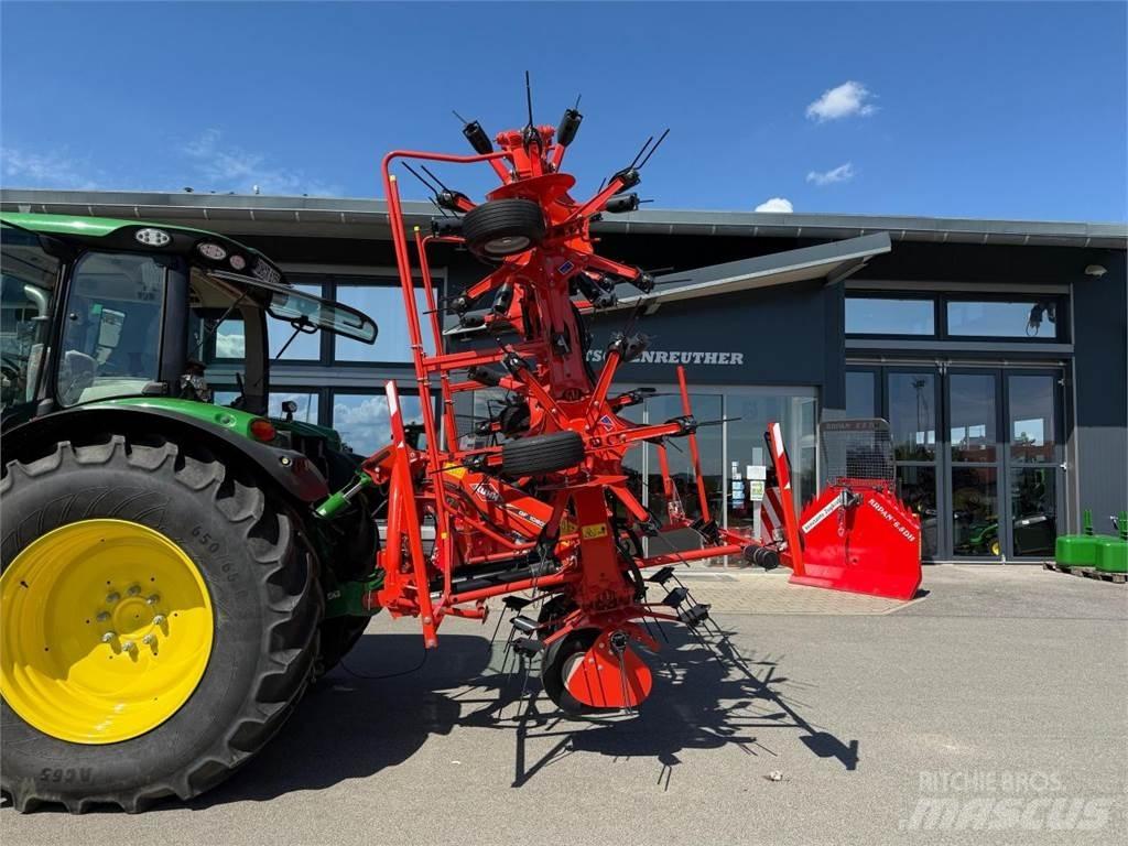 Kuhn GF 10803 耙與翻草機