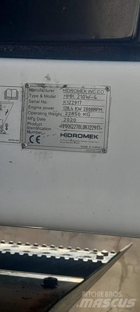 Hidromek HMK 210 W 旋轉式挖土機/掘鑿機/挖掘機
