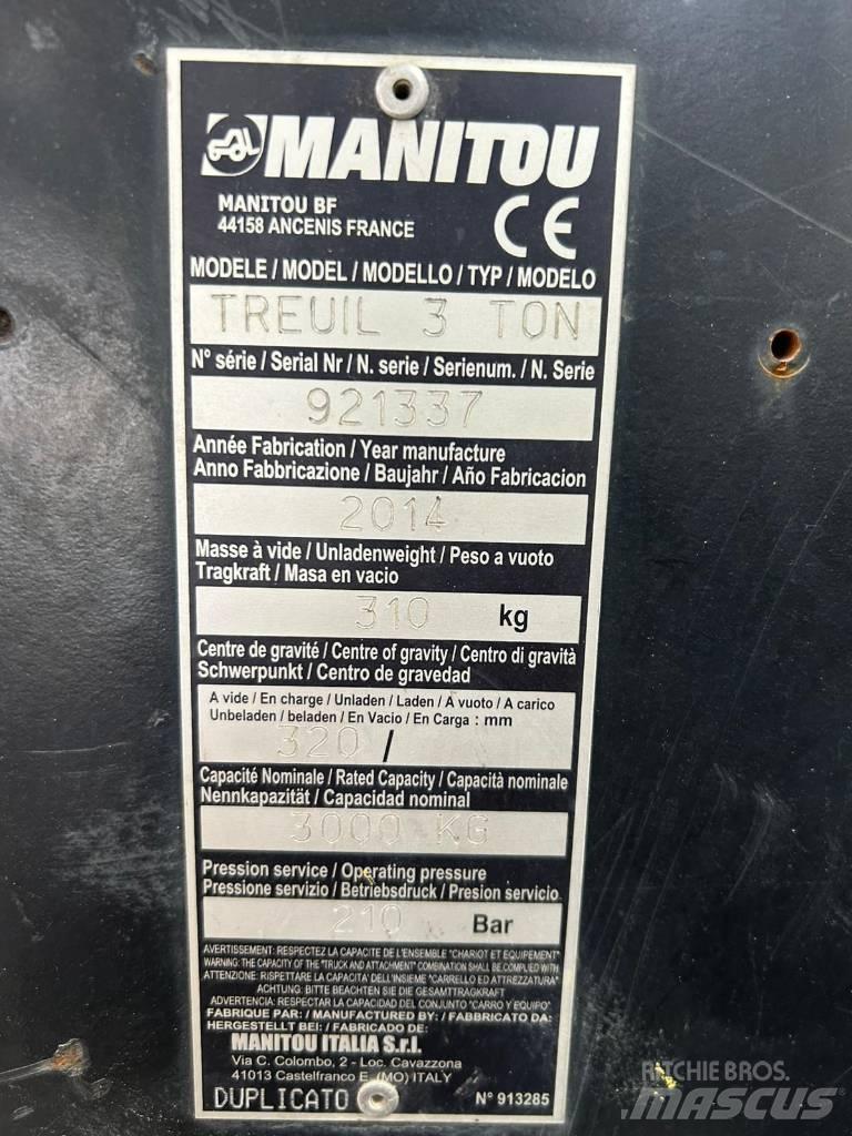 Manitou WINCH 3T 其他組件