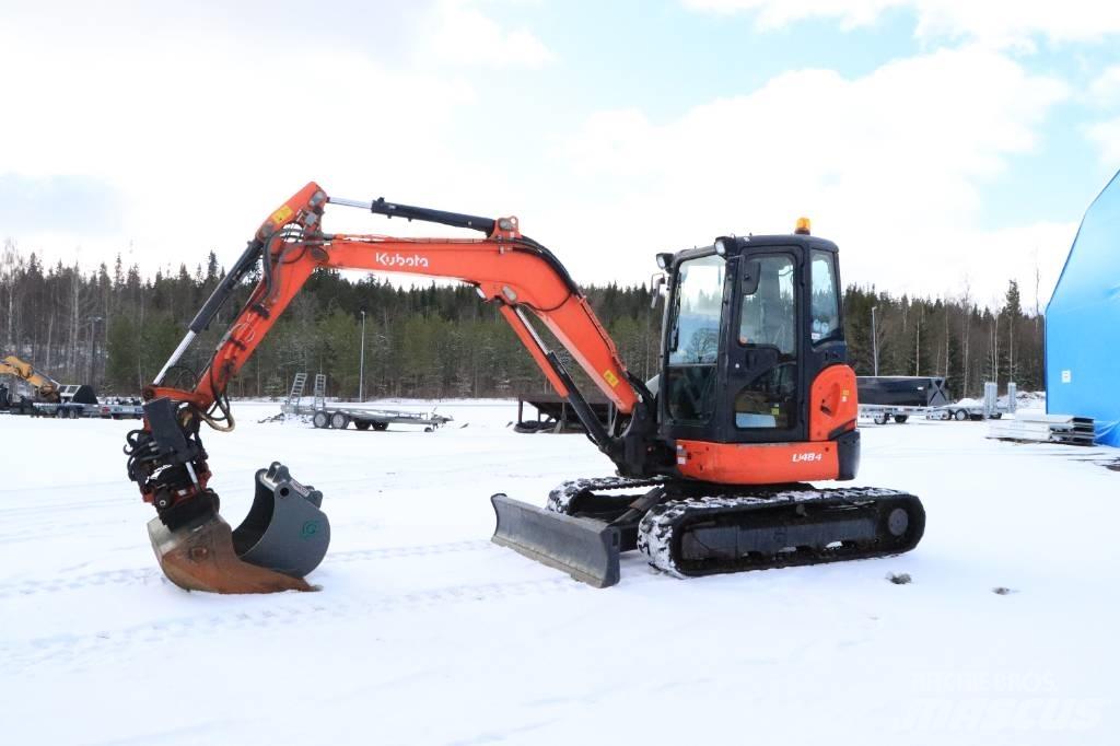 Kubota U48-4 小型挖土機/掘鑿機<7t(小型挖掘機)