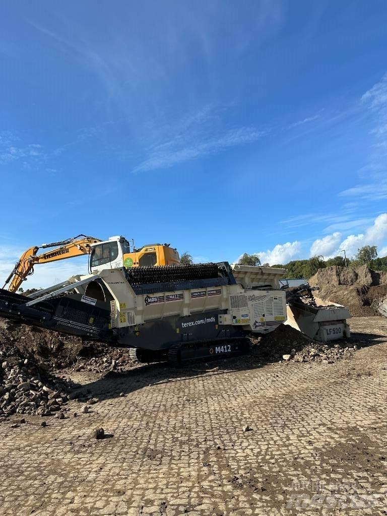 Terex MDS M412 移動式篩選機
