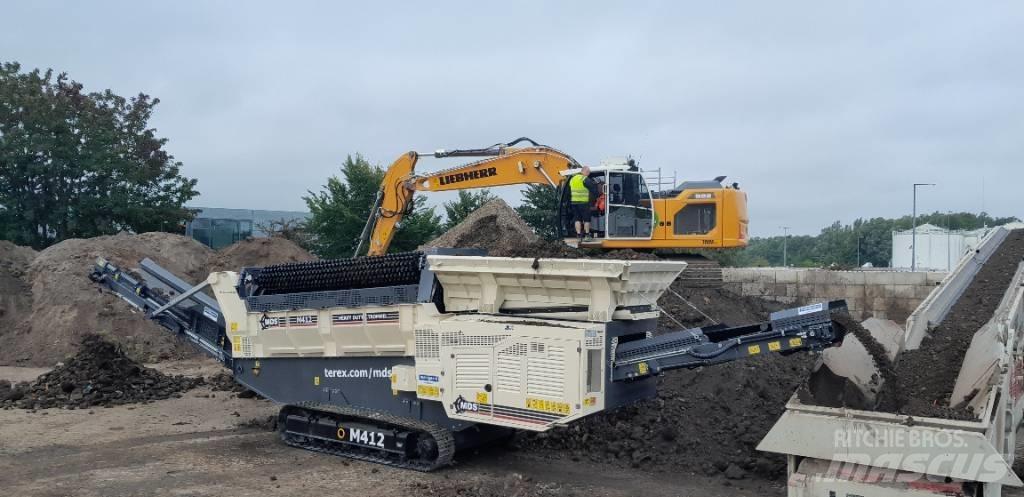 Terex MDS M412 移動式篩選機