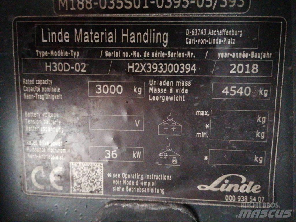Linde H30D-02 柴油卡車