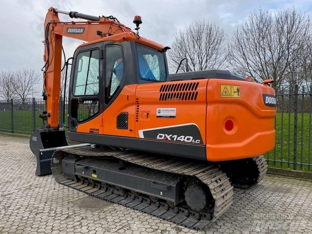 Doosan dx140w 旋轉式挖土機/掘鑿機/挖掘機