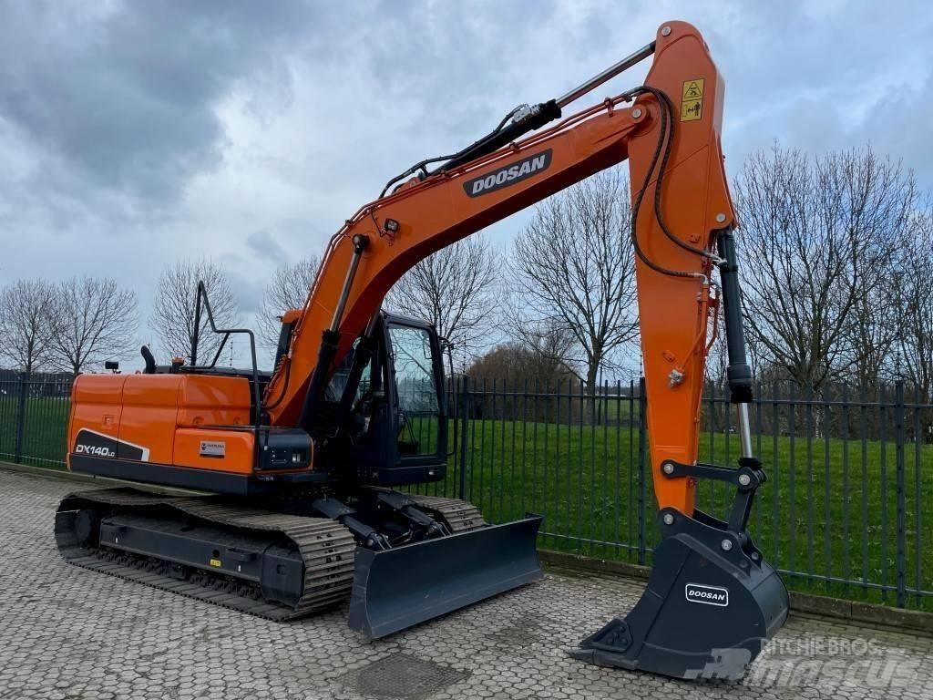 Doosan dx140w 旋轉式挖土機/掘鑿機/挖掘機
